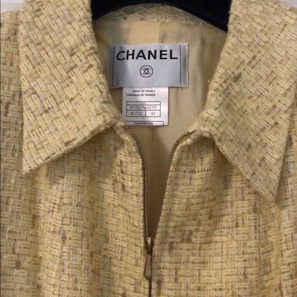CHANEL Jackets & Blazers - Vintage CHANEL Yellow Jacket